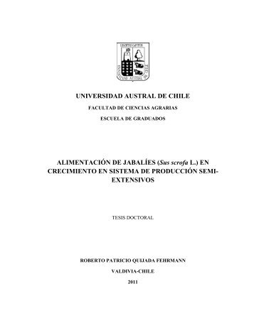 EN CRECIMIENTO EN SISTEMA DE PRODUCCIÓN SEMI - Tesis ...