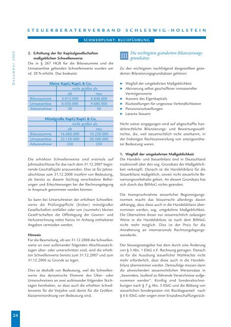 BeraterRat - Steuerberaterverband Schleswig-Holstein e.V.