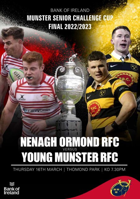 Bank of Ireland Munster Senior Challenge Cup Final