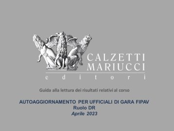 Guida lettura risultati GENERALE - Serie DR-overall