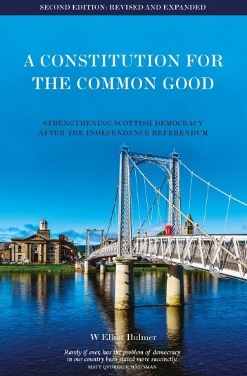 A Constitution for the Common Good by W Elliot Bulmer sampler