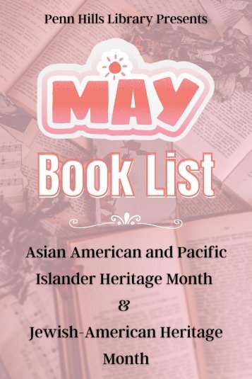 MAY BOOK LIST 2022