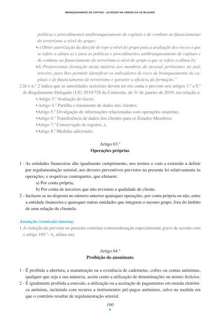 Ebook Branqueamento de Capitais