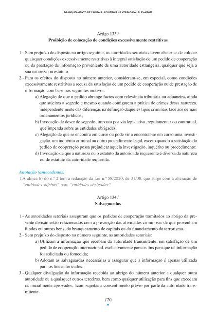 Ebook Branqueamento de Capitais