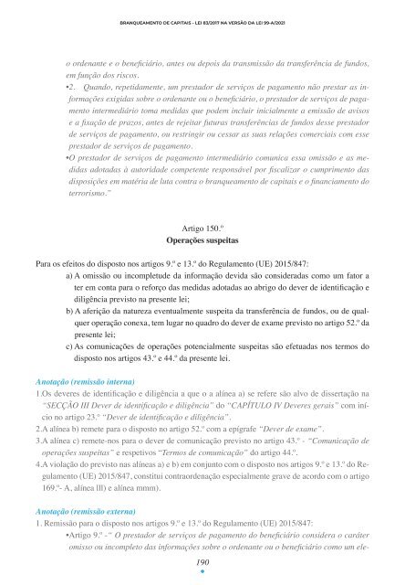 Ebook Branqueamento de Capitais