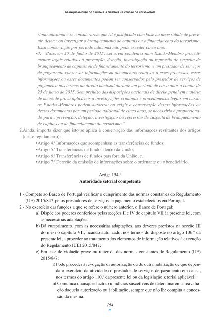 Ebook Branqueamento de Capitais