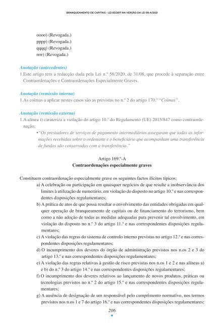 Ebook Branqueamento de Capitais