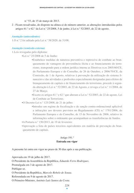 Ebook Branqueamento de Capitais