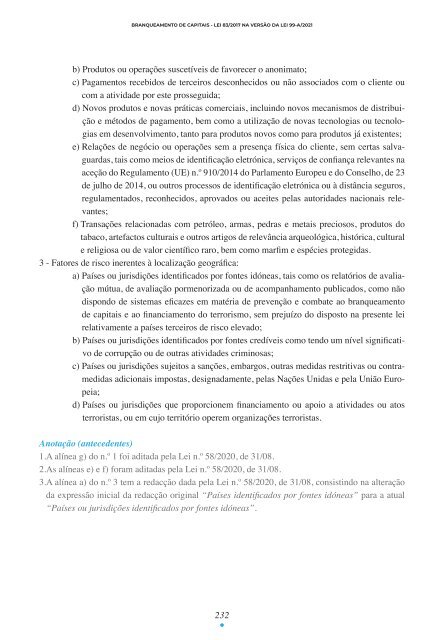 Ebook Branqueamento de Capitais