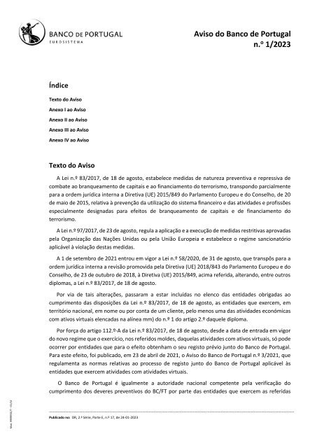 Ebook Branqueamento de Capitais