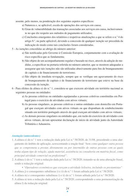 Ebook Branqueamento de Capitais