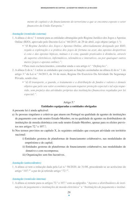 Ebook Branqueamento de Capitais