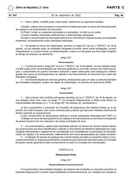 Ebook Branqueamento de Capitais