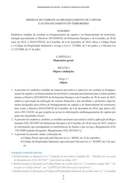 Ebook Branqueamento de Capitais