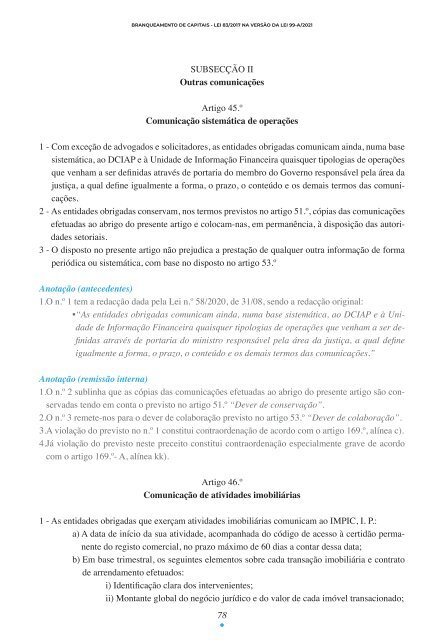 Ebook Branqueamento de Capitais