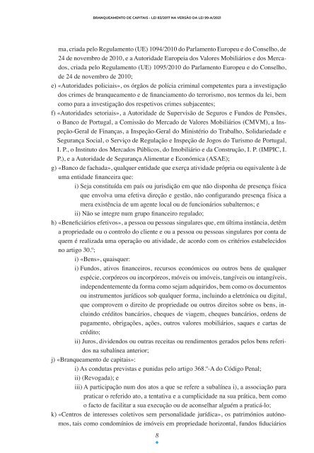 Ebook Branqueamento de Capitais