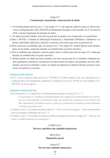 Ebook Branqueamento de Capitais