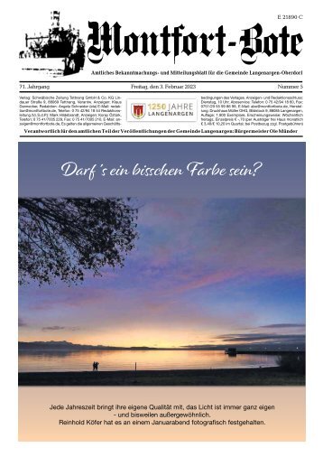 16.03.2023 Montfort-Bote