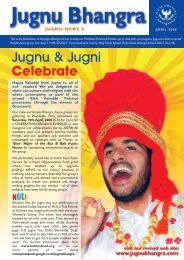 visit our revised web site - Jugnu Bhangra