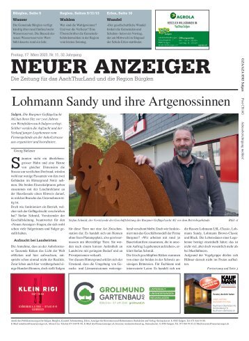 Neuer Anzeiger 17. März 2023