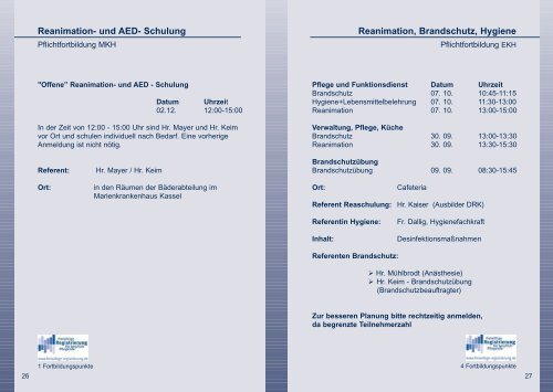 Marienkrankenhaus Kassel St. Elisabeth-Krankenhaus Volkmarsen