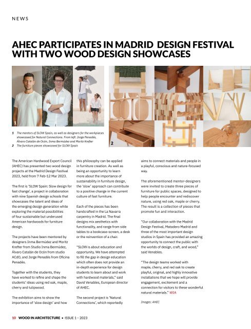 Wood In Architecture Issue 1, 2023