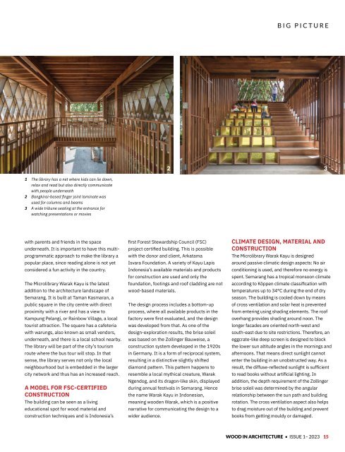 Wood In Architecture Issue 1, 2023