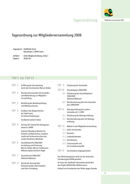 Soest - Landesverband Westfalen und Lippe der Kleingärtner e.V.