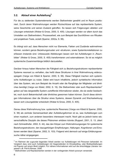 DIPLOMARBEIT - Österreichisches forum Systemaufstellungen