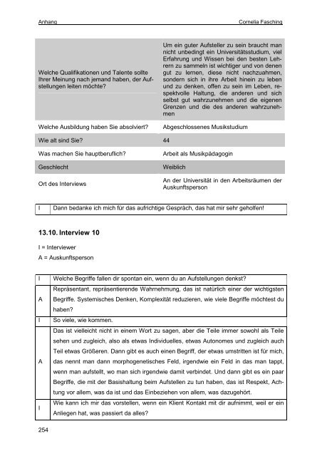 DIPLOMARBEIT - Österreichisches forum Systemaufstellungen