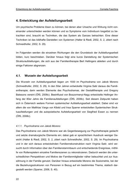 DIPLOMARBEIT - Österreichisches forum Systemaufstellungen