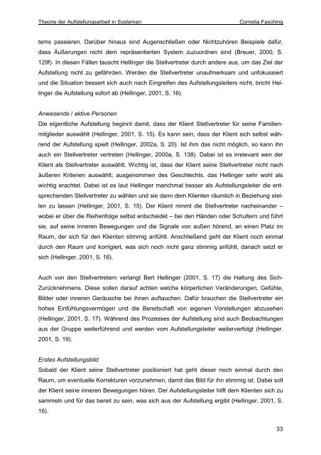 DIPLOMARBEIT - Österreichisches forum Systemaufstellungen