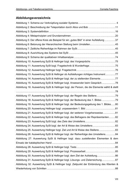 DIPLOMARBEIT - Österreichisches forum Systemaufstellungen