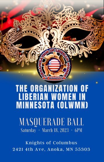 OLWM  Masquerade Ball Program 