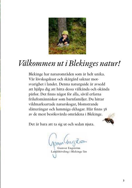 Blekinge Utflyktsguide - Länsstyrelserna