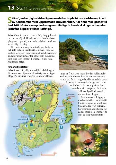 Blekinge Utflyktsguide - Länsstyrelserna