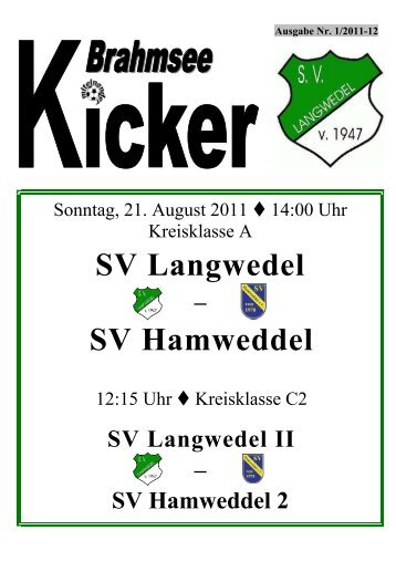 SV Langwedel SV Hamweddel