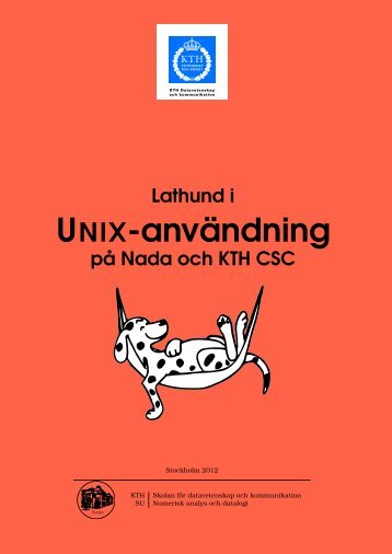 Lathund i UNIX - KTH