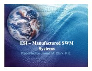 (Microsoft PowerPoint - ESI \226 Manufactured SWM Systems ...
