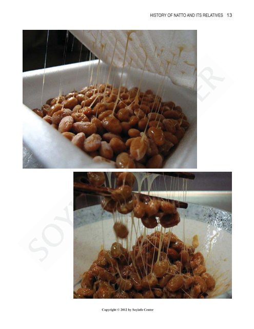 History of Natto and Its Relatives (1405-2012 - SoyInfo Center