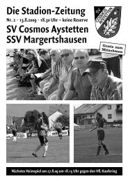 9.8.09 sv schwabegg - SV Cosmos Aystetten