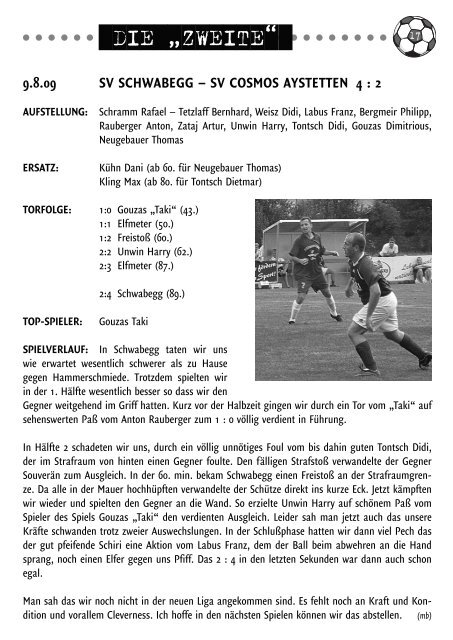 9.8.09 sv schwabegg - SV Cosmos Aystetten