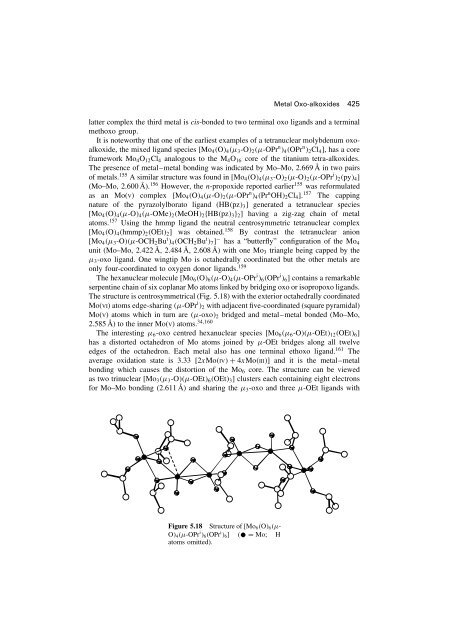 2 Homometallic Alkoxides