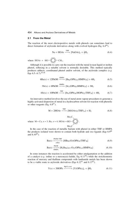 2 Homometallic Alkoxides