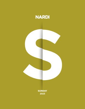 Nardi Catálogo Sunday 2023