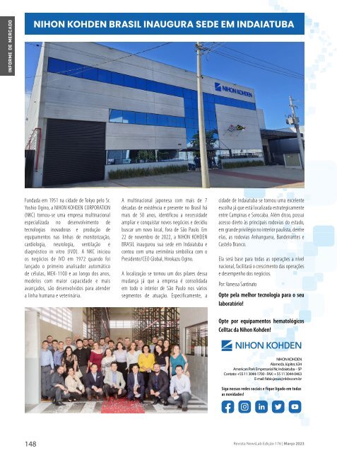 Revista Newslab Edição 176