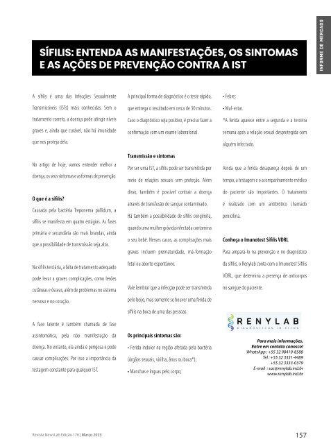 Revista Newslab Edição 176