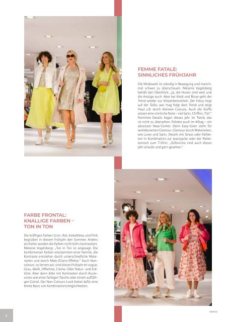 Töfte Regionsmagazin 03/2023 - Der Modefrühling 