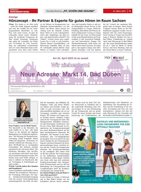 Dübener Wochenspiegel - Ausgabe 5 - Jahrgang 2023