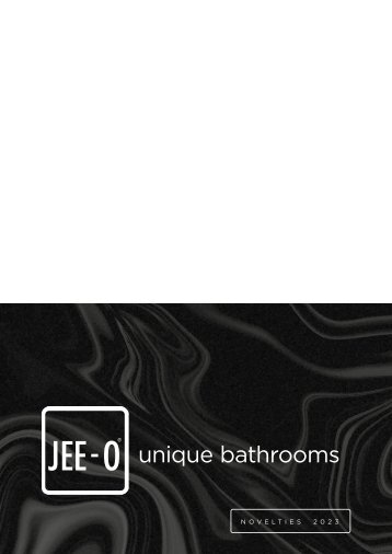  JEE-O unique bathrooms - novelties 2023